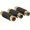 Triple RCA Coupler for Component Video Triple RCA Coupler for Component Video